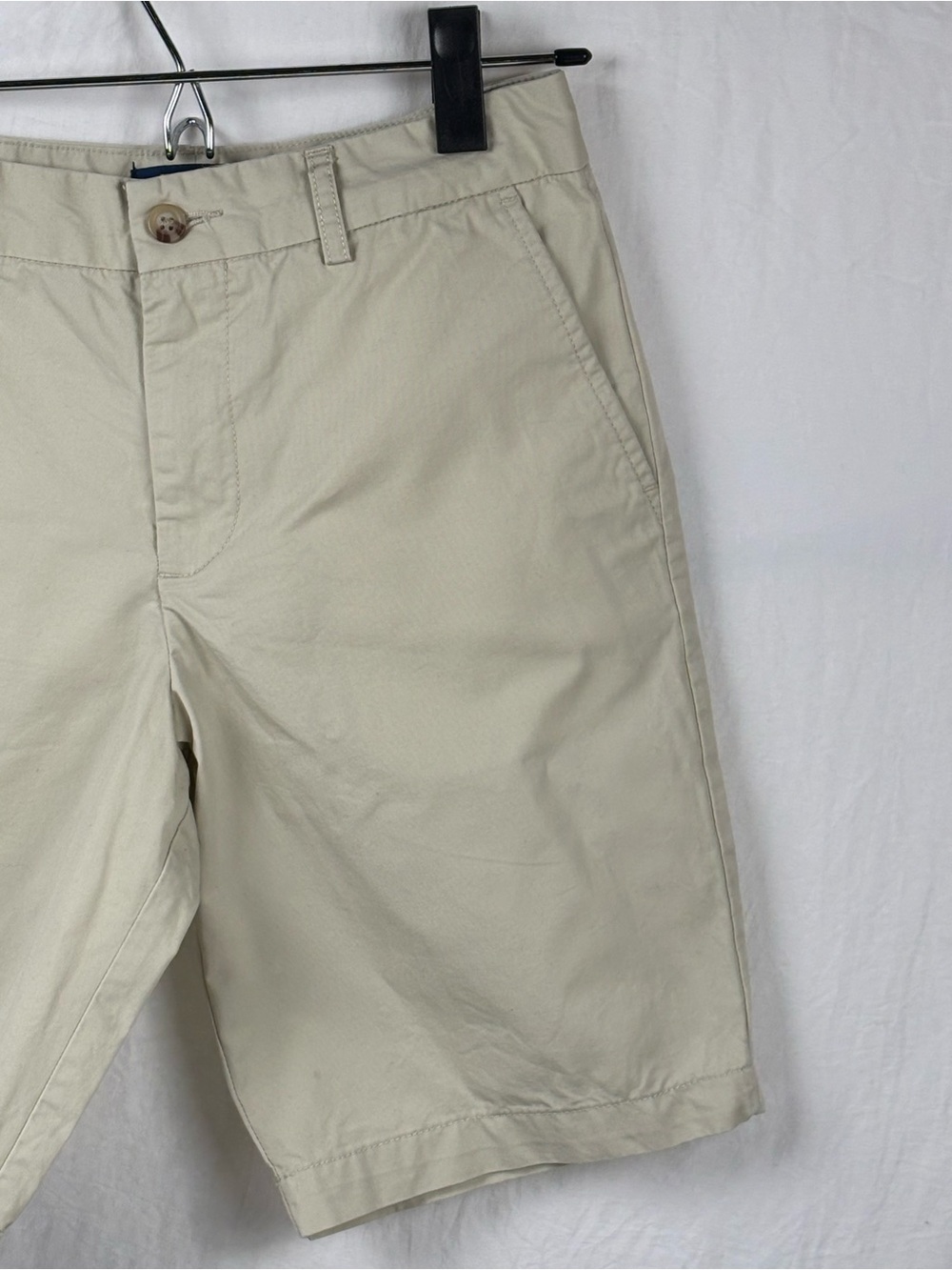 Polo by Ralph Lauren boys 14 Beige Flat-Front Chino Shorts - Picture 2 of 10